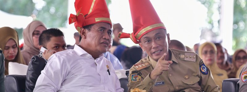 Mentan Andi Amran Sulaiman Apresiasi Penjabat Gubernur Prof Zudan