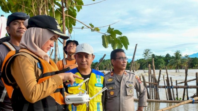 Bersama Balai Pompengan, Bupati Luwu Utara Naik Katinting ke Pombakka