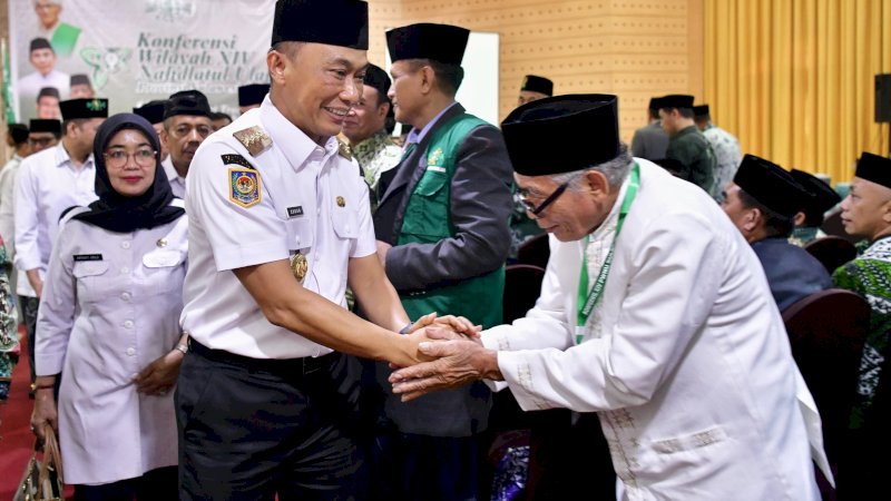 Tiga Pesan Prof Zudan Pj Gubernur Sulawesi Selatan di Konferwil NU Sulsel