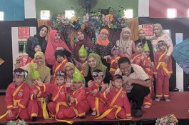 83 Anak didik TK Islam Athirah 2 BUKIT BARUGA Tampil memukau di Semarak Kreativitas dan Budaya TK Islam Athirah  Makassar