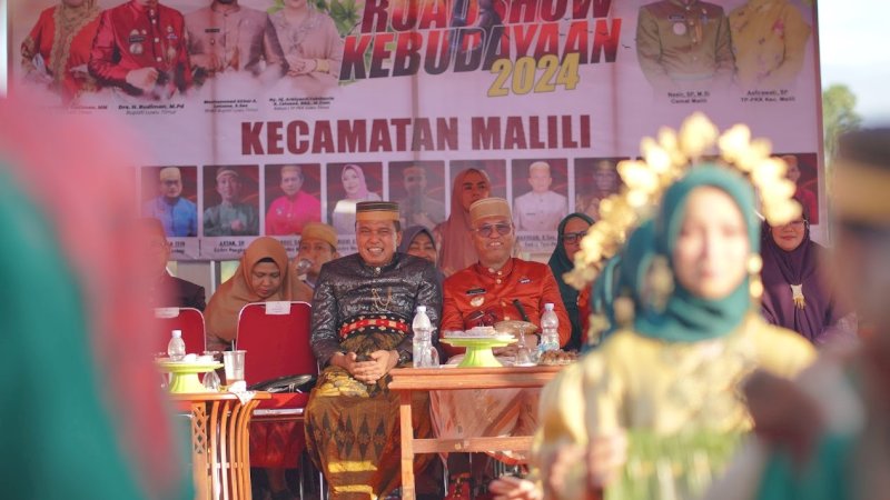 Roadshow Kebudayaan di Anjungan Sungai Malili, Kabupaten Luwu Timur (Lutim), Jumat (31/5/2024). (Foto: PT Vale Indonesia)