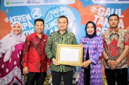 Kabupaten Wajo Terima Penghargaan Abipraya Prasasya Kemenkes