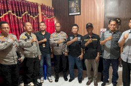 Kapolsek Bontoala Terima Kunjungan Silaturahmi Panwascam Bontoala, Ini Tujuannya