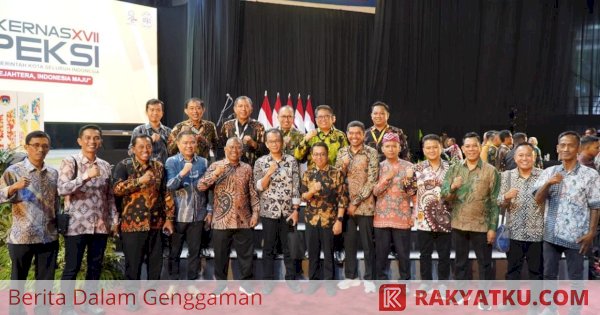 Pj Wali Kota Parepare Hadiri Rakernas Apeksi XVII yang Dibuka Langsung Presiden Joko Widodo