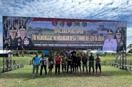 Satgas TMMD ke-12 Kodim 1403/Palopo TA 2024 Persiapan Upacara Penutupan 