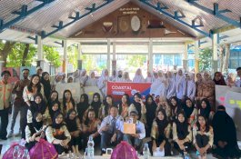 LAZ Hadji Kalla Dukung Sosialisasi Kawasan Tanpa Rokok Untuk Remaja di Majene Bersama Coastal Lewat Program Aksi Positif 2024