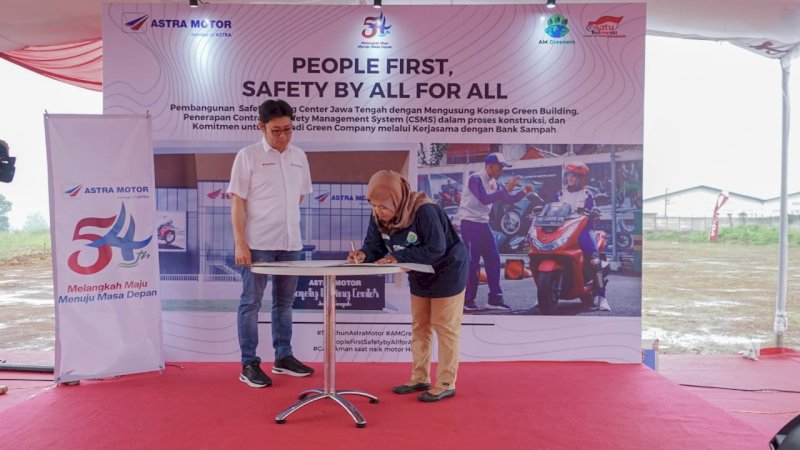 Pembangunan Safety Riding Training di Semarang 