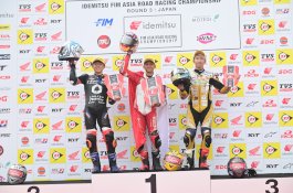CBR250RR Tampil Perkasa di ARRC Jepang, Pebalap Astra Honda Sapu Juara Pertama