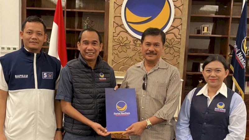 Nasdem Serahkan Rekomendasi ke Nicodemus-Darma Lelepadang untuk Pilkada Toraja 2024