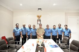 Jelang Porpamnas VIII di Makassar, Beni Iskandar Pimpin Panitia Daerah Audiensi dengan Wali Kota Makassar