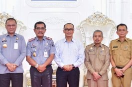 Ajak Kolaborasi Sukseskan Program Desa Sadar Hukum, Kepala Kanwil Kemenkumham Temui Pj Gubernur Sulsel