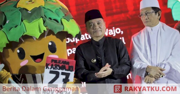 Peluncuran Tahapan Pemilihan Bupati dan Wakil Bupati Wajo tahun 2024