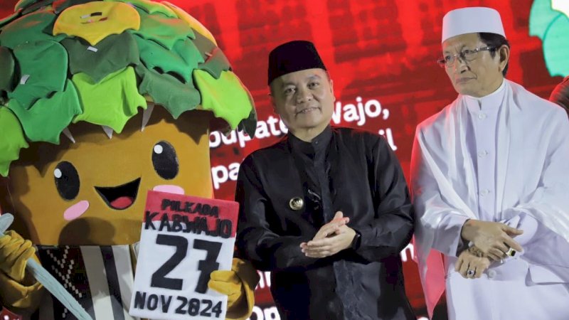 Peluncuran Tahapan Pemilihan Bupati dan Wakil Bupati Wajo tahun 2024