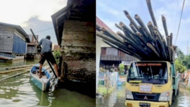 Perhatian Penjabat Bupati Wajo Andi Bataralifu untuk Masyarakat Terdampak Banjir 