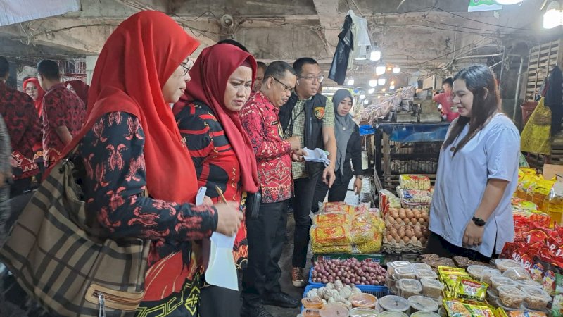 TPID Gowa Pantau Ketersediaan Stok dan Harga di Pasar Jelang Hari Raya Idul Adha