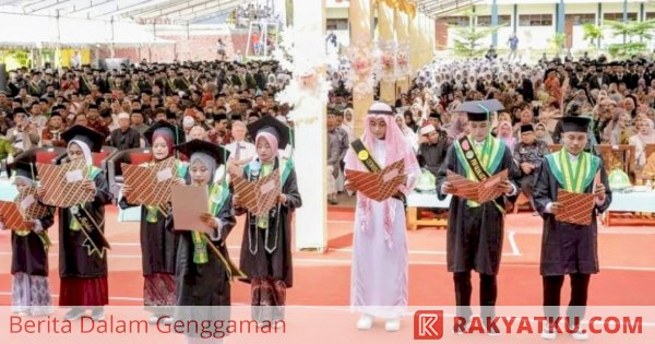 Penamatan Umum 1.391 Santri Pondok Pesantren As'adiyah Pusat Sengkang