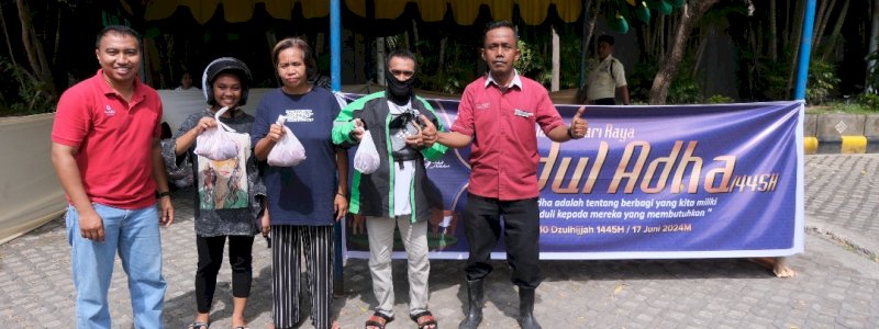 Rayakan Lebaran Idul Adha, PHI Gelar Sholat Ied dan Bagi-bagi daging Kurban