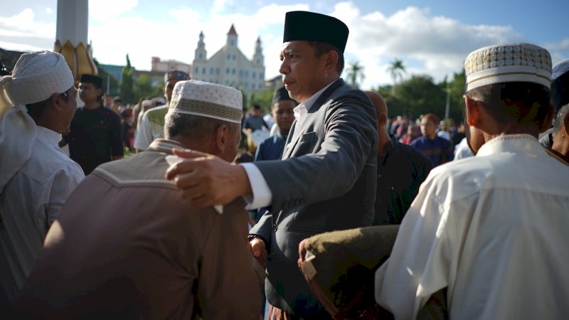 Momen Idul Adha , Akbar Ali Ajak Warga Sukseskan Pilkada 2024