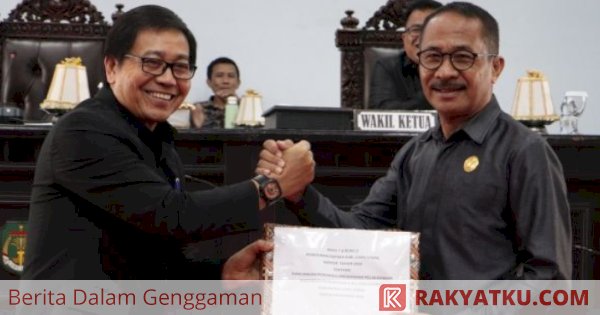 Pemda Luwu Utara Serahkan Ranperda Tanggung Jawab Pelaksanaan APBD 2023