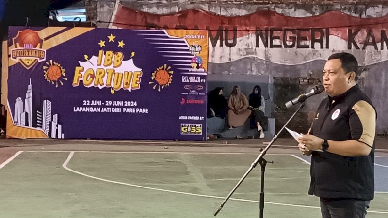 Pemkot Parepare Harap Turnamen Bola Basket Antar SMA se-Sulsel Cetak Bibit Profesional