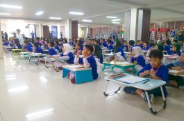 250 Peserta Sukseskan Kompetisi Nasioanl ALOHA Mental Arithmetic yang Digelar Sekolah Islam Al-Biruni Mandiri