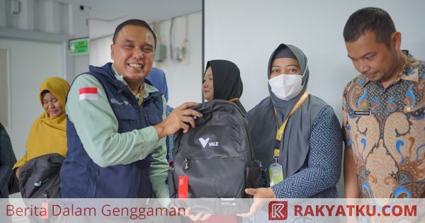 PT Vale Serahkan Alkes dan Paket Makanan Sehat ke Sembilan Puskesmas di Luwu Timur