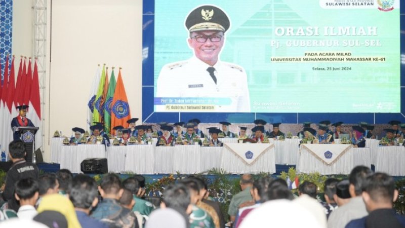 Orasi Ilmiah Prof Zudan pada Milad Unismuh Makassar ke-61 Tahun