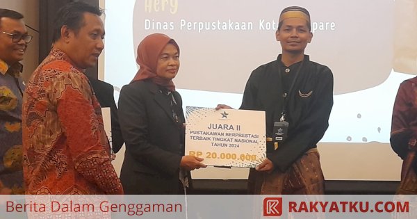 Pustakawan Pemkot Parepare Raih Penghargaan Terbaik Tingkat Nasional