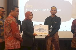 Pustakawan Pemkot Parepare Raih Penghargaan Terbaik Tingkat Nasional