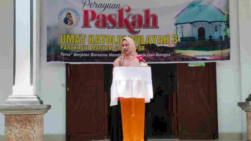 Indah Putri Apresiasi Tema Besar Perayaan Paskah 2024