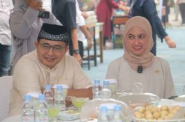 Indah Putri dan Muhammad Fauzi Gelar Buka Puasa, Libatkan Puluhan UMKM