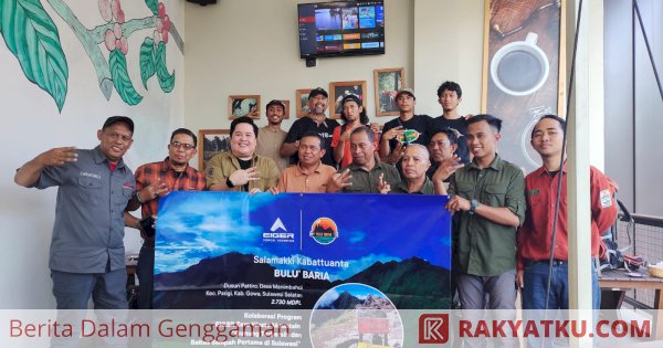 EIGER Adventure Kolaborasi dengan Bulu’ Baria Gowa, Gunung Kedua yang Diadopsi Setelah Gunung Kembang