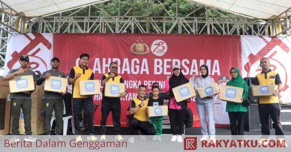 Polres Wajo Siapkan Hadiah Menarik untuk Peserta Jalan Santai dan Senam Bersama