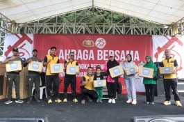 Polres Wajo Siapkan Hadiah Menarik untuk Peserta Jalan Santai dan Senam Bersama