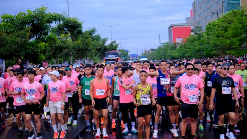 2000 pelari ramaikan fun Run Claro