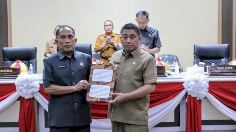 DPRD Parepare Serahkan Rekomendasi atas LKPJ Wali Kota