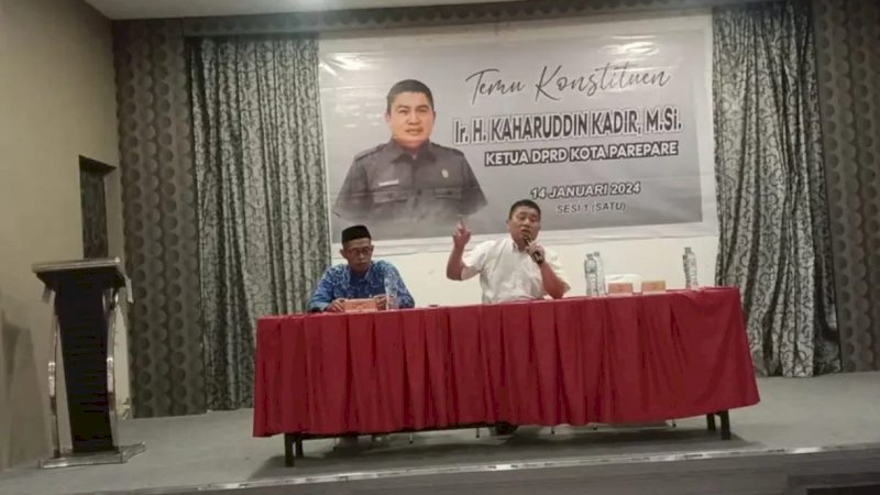 Ketua DPRD Parepare Siap Mengawal dan Perjuangkan Aspirasi Warga