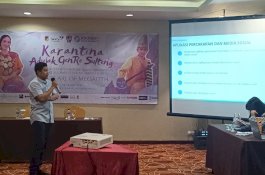 72 Duta Genre se Sulteng Upgrade Softskill Tentang Sosial Media Bareng Huabao
