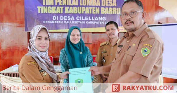 Plt. Ketua TP PKK Barru Tinjau Kelurahan Palanro dan Desa Cilellang dalam Lomba Desa dan Kelurahan