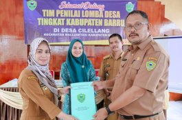 Plt. Ketua TP PKK Barru Tinjau Kelurahan Palanro dan Desa Cilellang dalam Lomba Desa dan Kelurahan