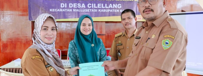Plt. Ketua TP PKK Barru Tinjau Kelurahan Palanro dan Desa Cilellang dalam Lomba Desa dan Kelurahan