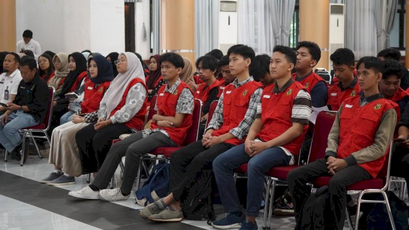 Pj Sekda Gowa Sambut 170 Mahasiswa KKNT Unhas