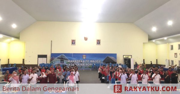 Wakili Pj Bupati, Sekda Wajo Terima 98 Mahasiswa KKN UNHAS