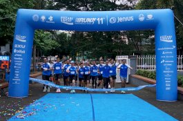 #laribarengjenius Sukses Digelar di Makassar, Diikuti Lebih dari 250 Peserta  