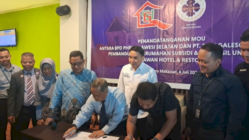 MoU di laksanakan di Claro hotel Makassar