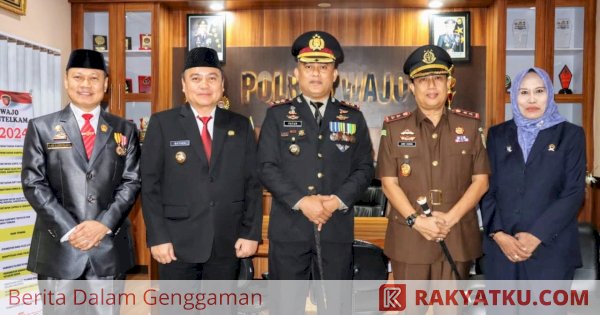 Ucapan Terima Kasih Ketua DPRD Wajo Kepada AKBP Fatchur Rochman