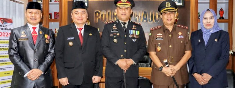 Ucapan Terima Kasih Ketua DPRD Wajo Kepada AKBP Fatchur Rochman