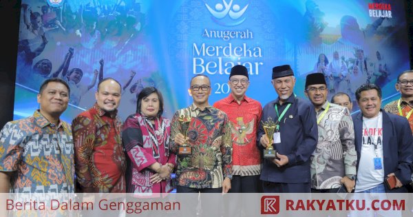 Pemprov Sulsel Terima Penghargaan Anugerah Merdeka Belajar 2024 dari Mendikbudristek RI