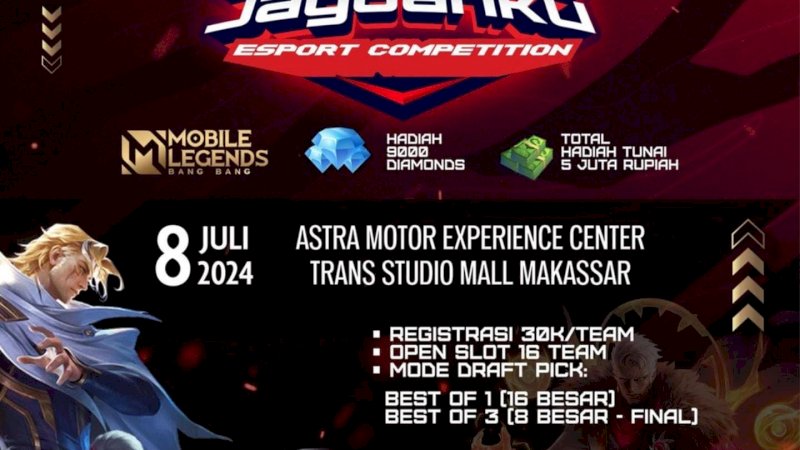 Honda.Jagoanku buka 16 slot untuk pertandingan MLBB