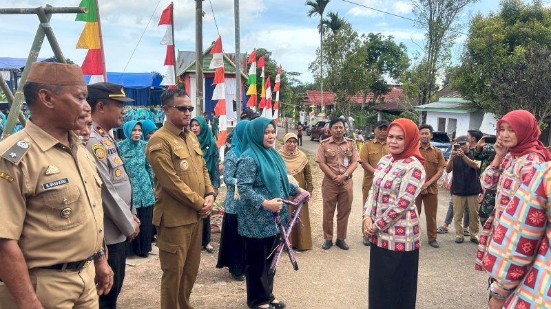 TP PKK Bontolempangan Gowa Jalankan Inovasi “Kampung Sehat Berseri”